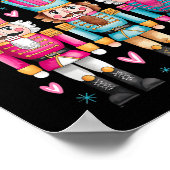 Deez Nuts Nutcracker Frohe Weihnachten Matching Pa Poster (Ecke)