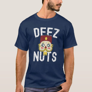 Deez Nuts Nutcracker Funny Ugly Christmas Pajama N T-Shirt