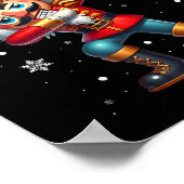 Deez Nuts Nutcracker Nut Funny Men Funny Chr Poster (Ecke)