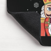 Deez Nuts Nutcracker Nut Men Damen Spaß Weihnachte Mousepad (Ecke)