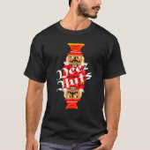 Deez Nuts Nutcracker Nut Men Funny Christmas T-Shirt (Vorderseite)
