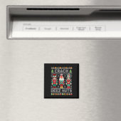 Deez Nuts Nutcracker Spaß Ugge Weihnachten Weihnac Magnet (In Situ (Geschirrspüler))