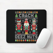 Deez Nuts Nutcracker Spaß Ugge Weihnachten Weihnac Mousepad (Mit Mouse)