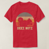 Deez Nuts Nutcracker Squirrel Deez Nutz DeezNut T-Shirt (Design vorne)