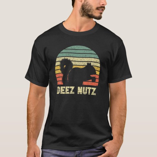 Deez Nuts Nutcracker Squirrel Deez Nutz DeezNut T-Shirt (Vorderseite)