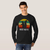 Deez Nuts Nutcracker Xmas Pajama Funny Squirrel Ch T-Shirt (Vorne ganz)
