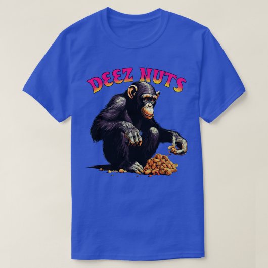 Deez Nuts Schimpanse T-Shirt (Design vorne)