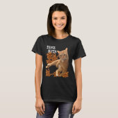 Deez Nuts-Witz mit Katze und Mandeln T-Shirt (Vorne ganz)