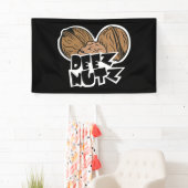 Deez Nutz lustige Illustration Banner (Insitu)