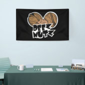 Deez Nutz lustige Illustration Banner (Messeveranstaltung)