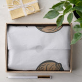 Deez Nutz lustige Illustration Seidenpapier (Geschenk)