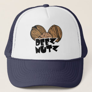 Deez Nutz lustige Illustration Truckerkappe