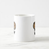 Deez Nutz lustige Illustrations-Tasse Kaffeetasse (Mittel)