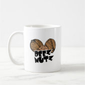 Deez Nutz lustige Illustrations-Tasse Kaffeetasse (Links)