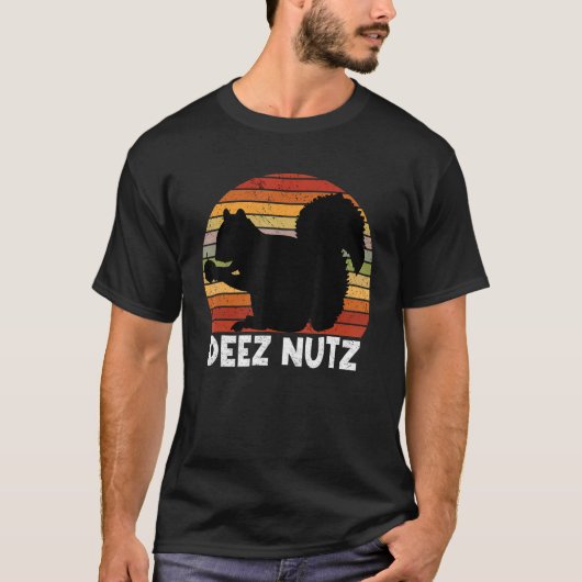 Deez Nutz Nutcracker Squirrel Gopher Chipmunk Dees T-Shirt (Vorderseite)