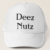 Deez Nutz Truckerkappe (Vorderseite)