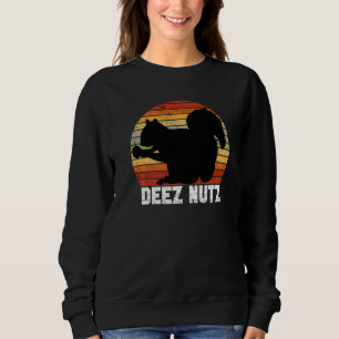 Deez Nutz Weihnachts-Gopher Sagt Dees Nutz Hässlic Sweatshirt
