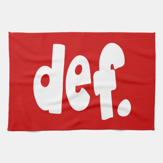 def. geschirrtuch (Horizontal)