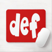 def. mousepad (Mit Mouse)