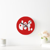 def. runde wanduhr (Zuhause)