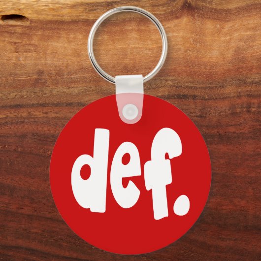 def. schlüsselanhänger (Vorderseite)