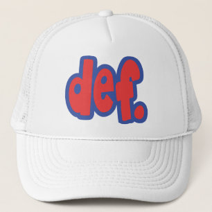 def. truckerkappe
