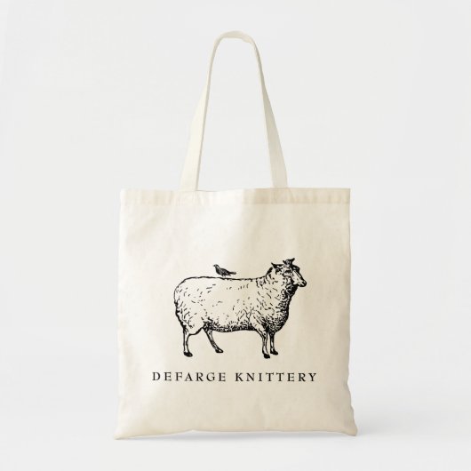 Defarge Knittery Mini-Tasche Tragetasche (Vorne)