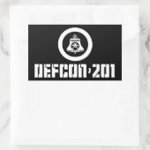 DEFCON 201 — Set für Aufkleber für Nichtmitglieder (Tasche)