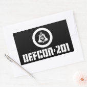DEFCON 201 — Set für Aufkleber für Nichtmitglieder (Umschlag)