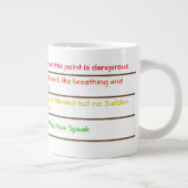 Defcon Coffee Tasse (Rechts)