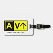 DEFCON Luftfahrt-Dorf-Gepäckanhänger Gepäckanhänger (Vorderseite horizontal)