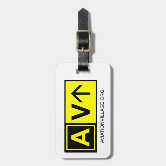 DEFCON Luftfahrt-Dorf-Gepäckanhänger Gepäckanhänger (Vorderseite vertikal)