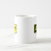 DEFCON Luftfahrt-Dorf-Rollbahn-Logo-Tasse Kaffeetasse (Mittel)