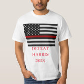 DEFEAT HARRIS 2024 T-Shirt (Vorderseite)