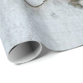 Defekte Betonblock-Wand Geschenkpapier (Rolleneckpunkt)