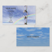 Defekte Kette Visitenkarte (Vorne/Hinten)