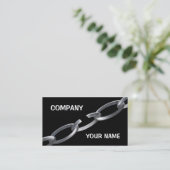 Defekte Kette Visitenkarte (Stehend Vorderseite)