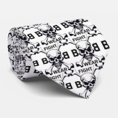 Defekte Knochen-Krawatte Krawatte (Gerollt)