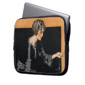 Defekte Perlen-Halskette Laptopschutzhülle (Vorderseite Links)