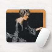 Defekte Perlen-Halskette Mousepad (Mit Mouse)