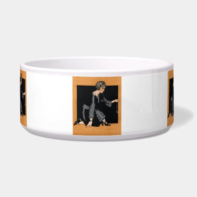 Defekte Perlen-Halskette Napf (Vorderseite)