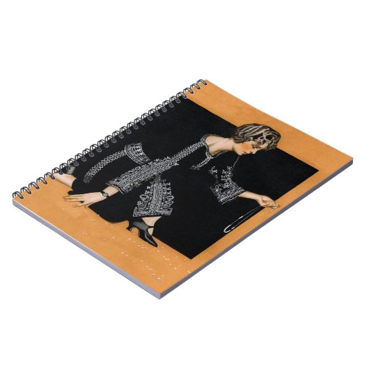 Defekte Perlen-Halskette Notizblock (Linke Seite)