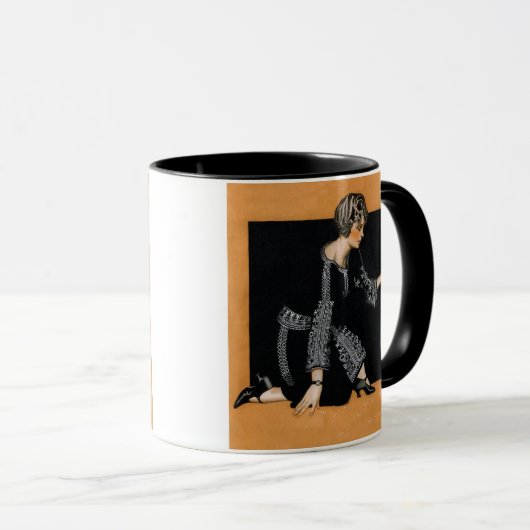 Defekte Perlen-Halskette Tasse (VorderseiteRechts)