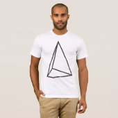 Defekte Pyramide T-Shirt (Vorne ganz)