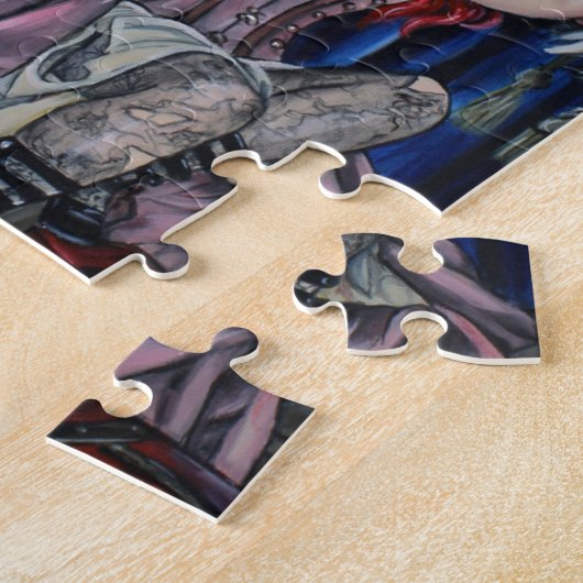 defekte steampunk Feekunst Puzzle (Seite)