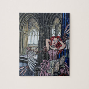 defekte steampunk Feekunst Puzzle