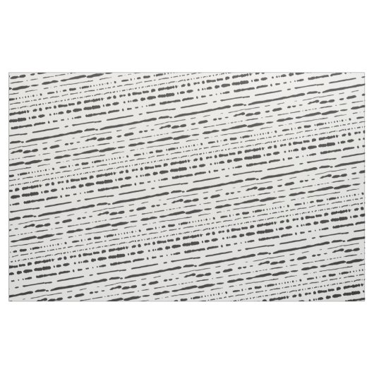 Defekte Streifen-schwarzes Streifen-Gewebe Stoff (Fat Quarter (45,7 x 55,9 cm))