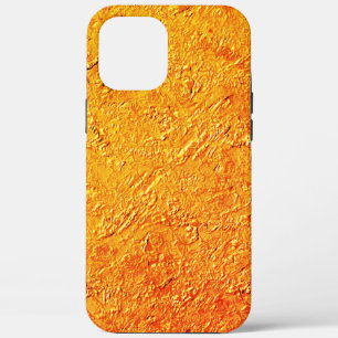 Defekte Wand mit gelber und orangefarbener Textur Case-Mate iPhone Hülle