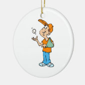 Defekter Arm-Spieler Keramikornament (Links)