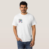 Defekter Bild-Ikonen-T - Shirt (Vorne ganz)